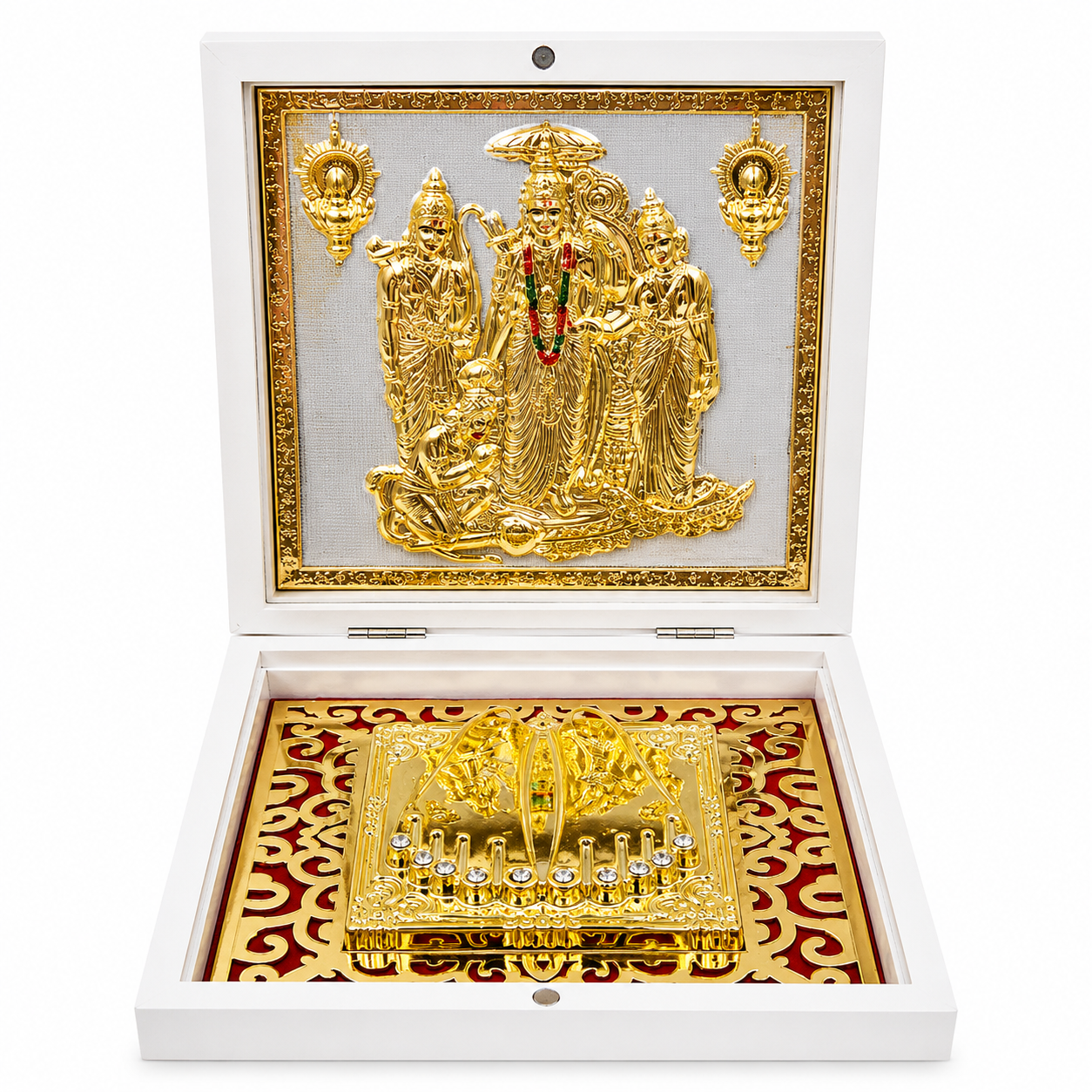 ChatGPT Image Jun 18, 2026, 08_10_36 PM Ram Darbar Charan Paduka Premium Wooden Gift Box - Image 1